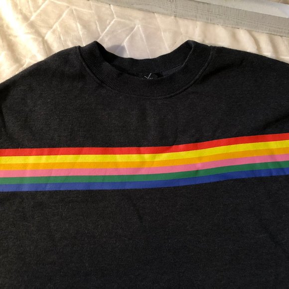 π΄3 for $20π΄ Rainbow Cropped Sweater - Picture 4 of 15